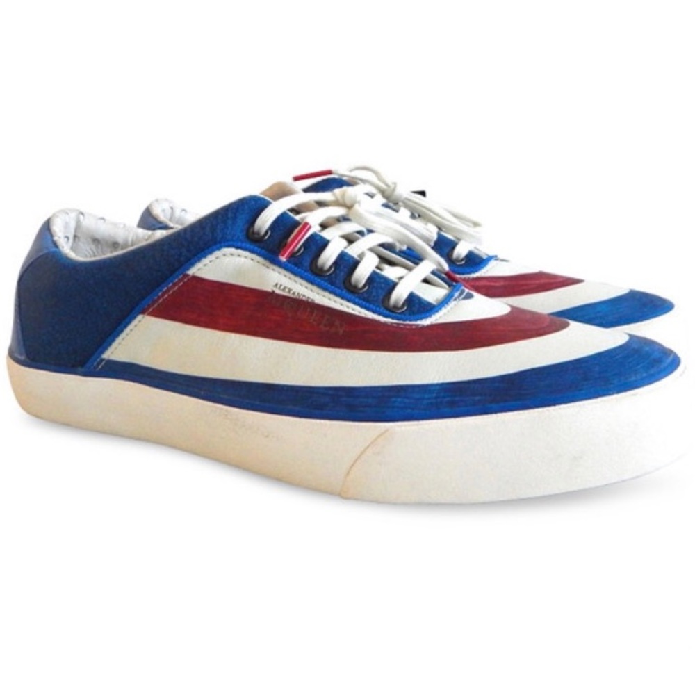 Rare Alexander Mcqueen For Puma Amq Deck Lo Li Sneakers Size 12